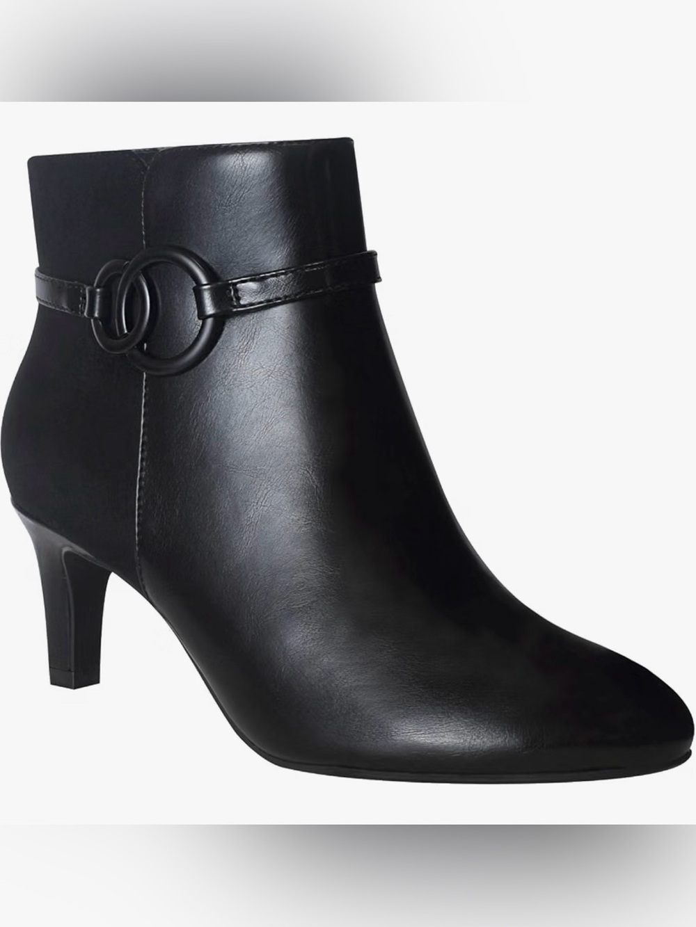 NEW- size 8, Impo black Women's memory foam ankle bootie.